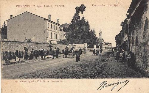 SP 060321 STORIA POSTALE COMUNE DI RONCO ALL'ADIGE VERONELLA VERONA 1913 